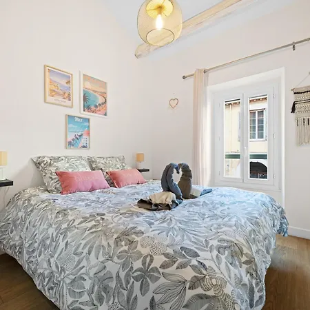 Apartmán Maison Cozy Au Port De Vieux-nice