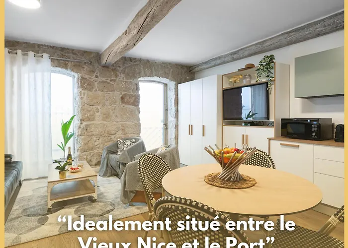 Maison Cozy Au Port De Vieux-nice *