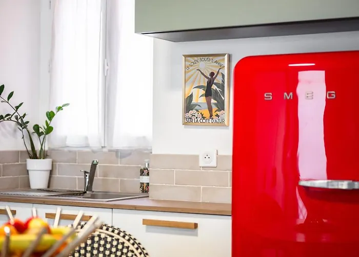 Maison Cozy Au Port De Vieux-nice Appartamento Nizza