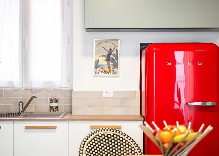 Maison Cozy Au Port De Vieux-nice Appartamento *