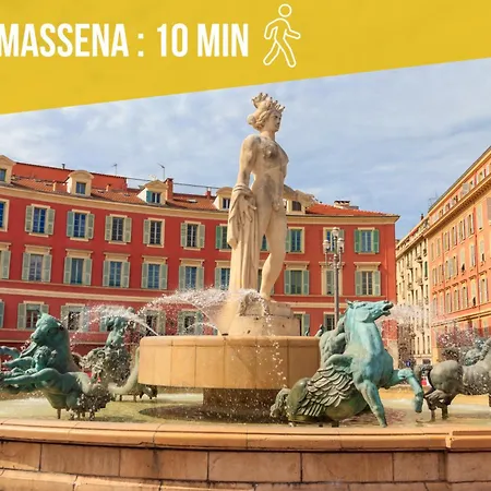 Maison Cozy Au Port De Vieux-nice * 尼斯