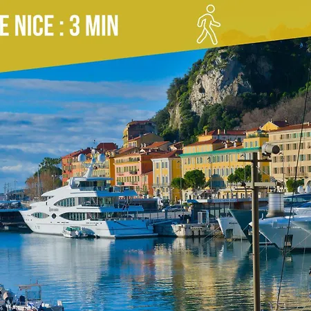 公寓 Maison Cozy Au Port De Vieux-nice *