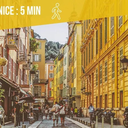 Maison Cozy Au Port De Vieux-nice 尼斯