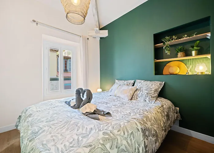 Maison Cozy Au Port De Vieux-nice Apartman